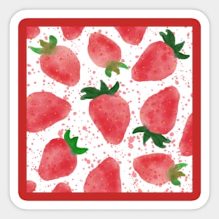 Strawberry Sticker